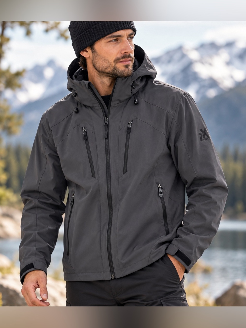 ZeroXposur Black Label Mens Insulated Jacket M Performance Gorpcore Ski Utility